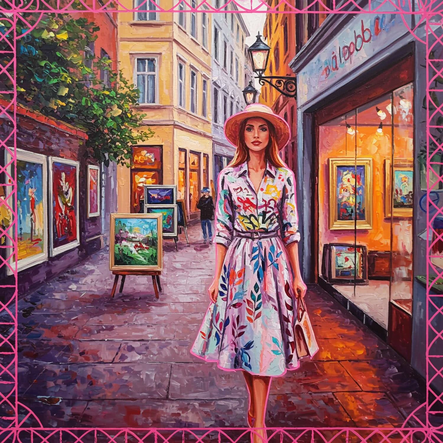 Ilustracja Moda i Styl