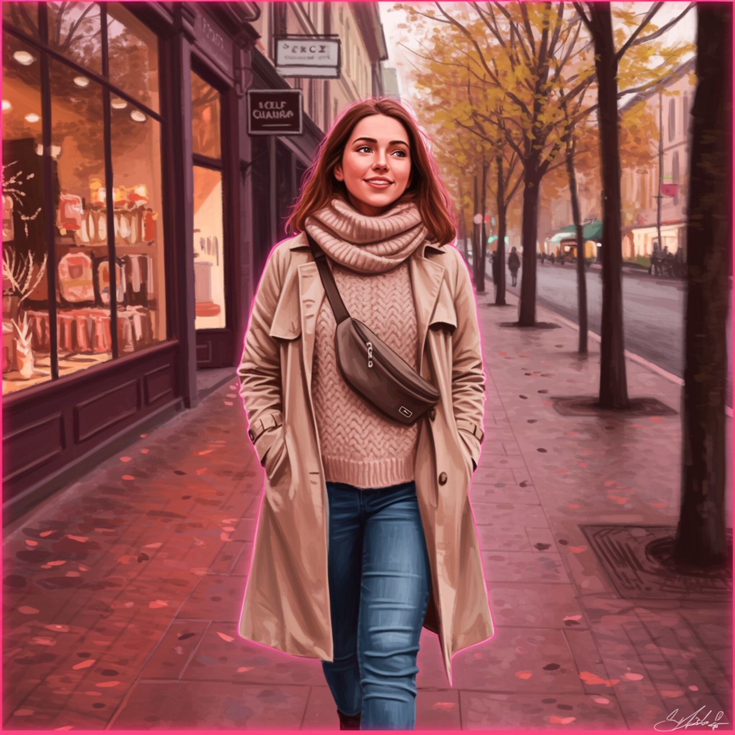 Ilustracja Moda i Styl