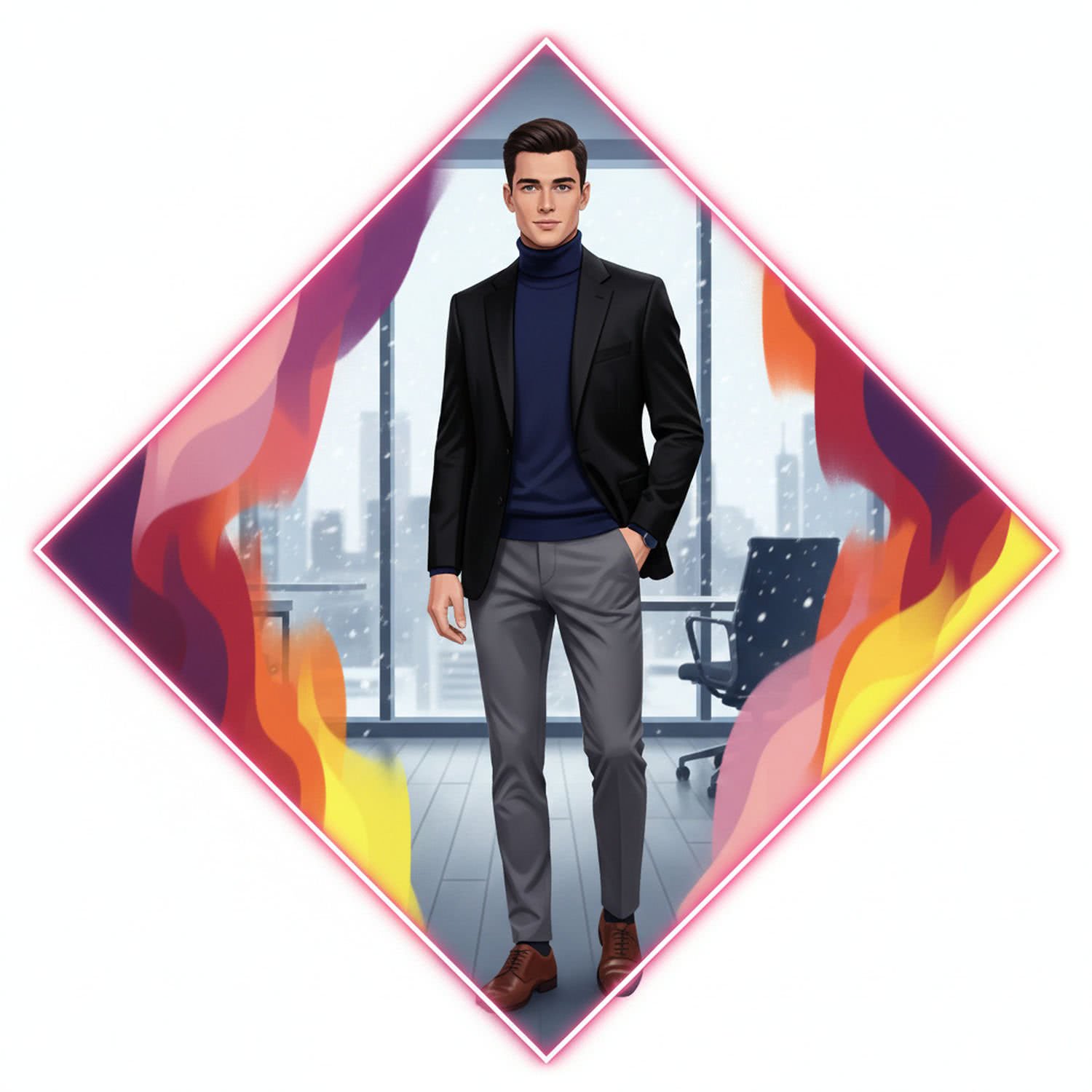 Ilustracja Moda i Styl