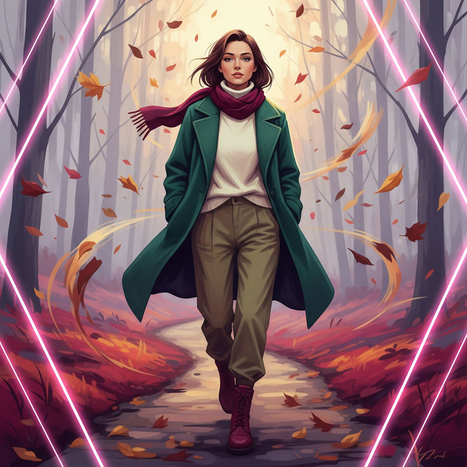 Ilustracja Moda i Styl