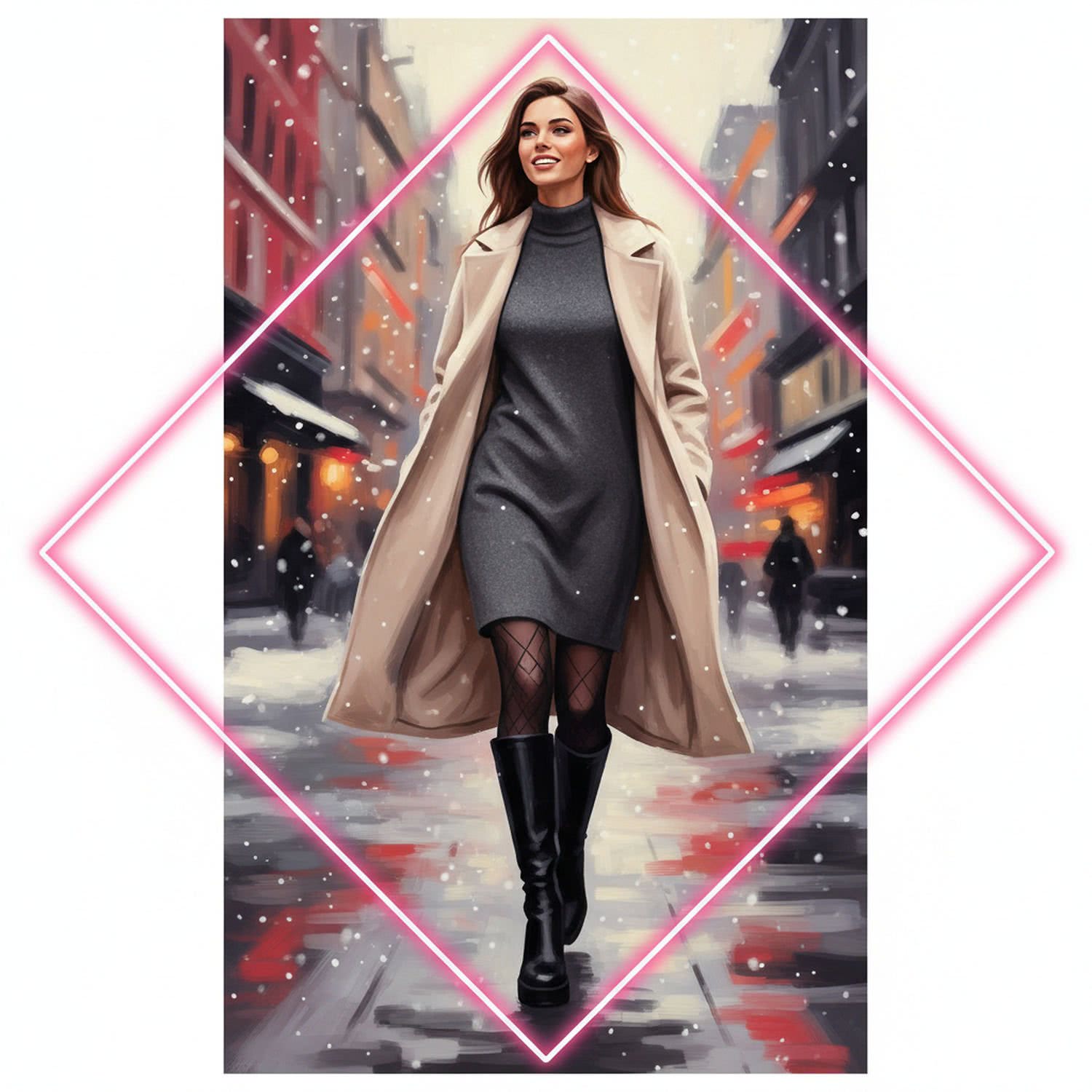 Ilustracja Moda i Styl