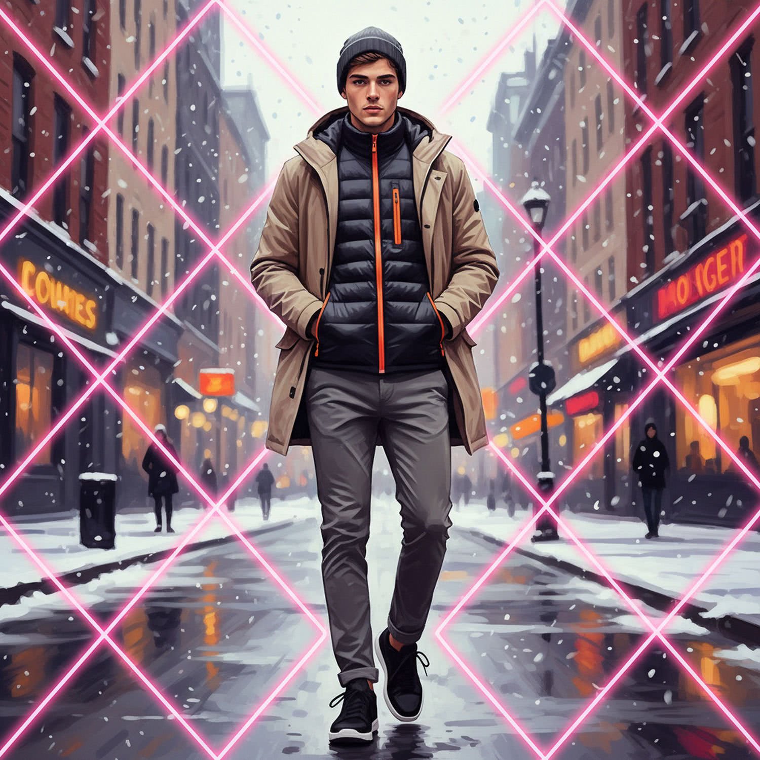 Ilustracja Moda i Styl