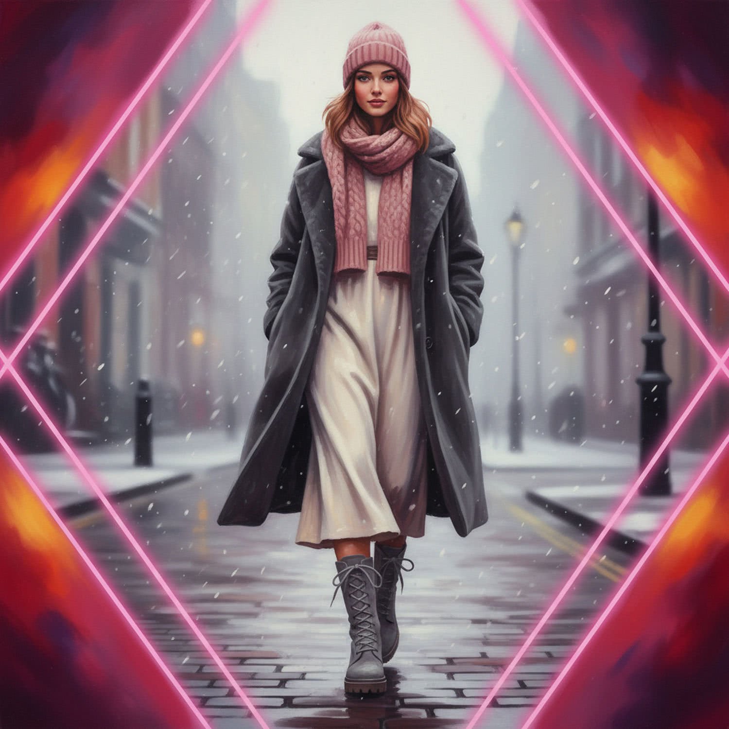 Ilustracja Moda i Styl