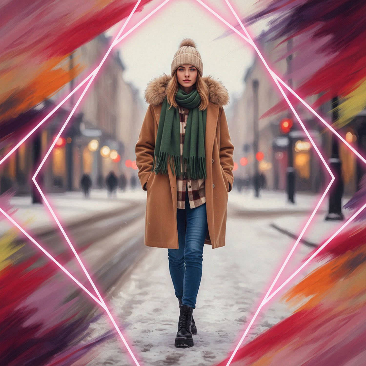 Ilustracja Moda i Styl