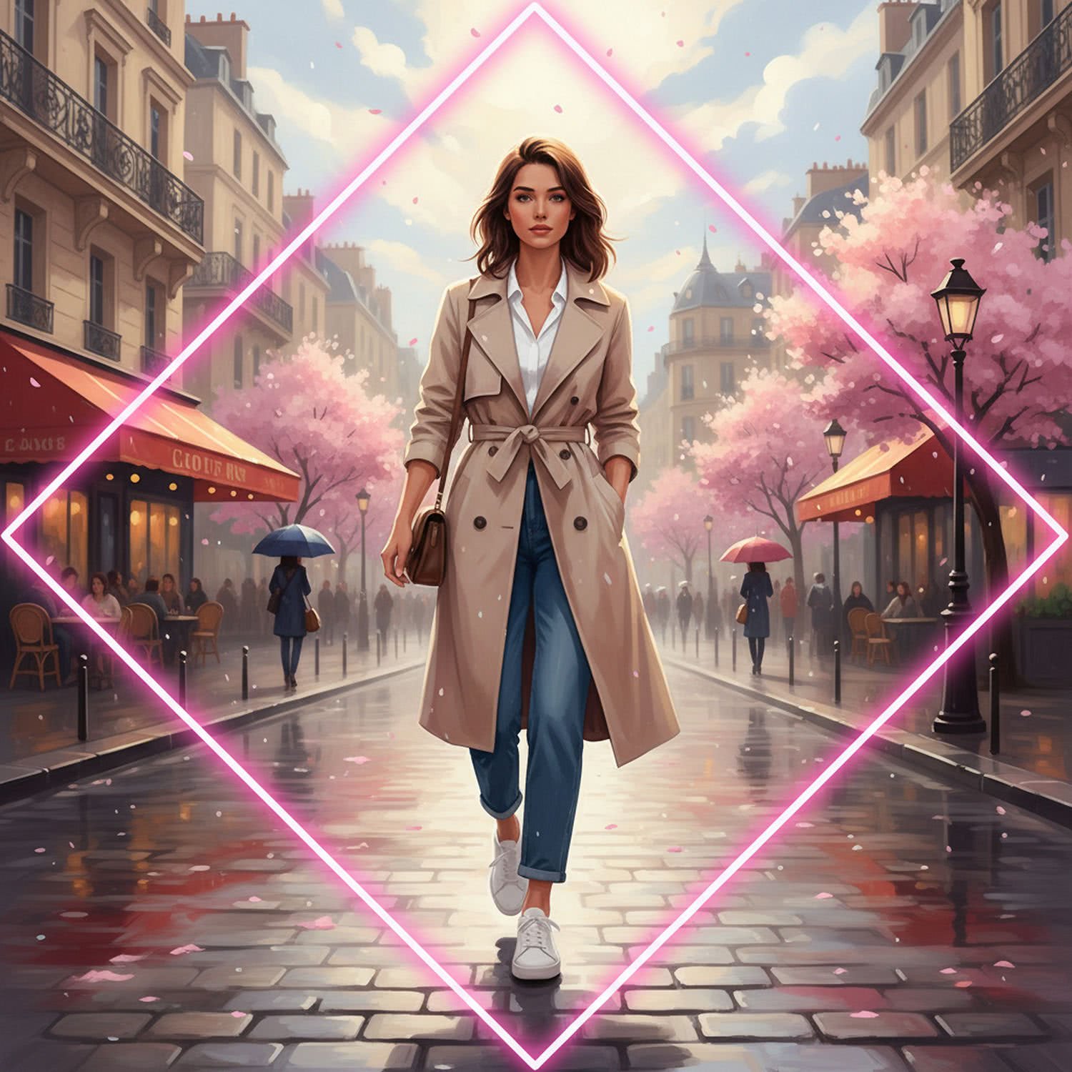 Ilustracja Moda i Styl