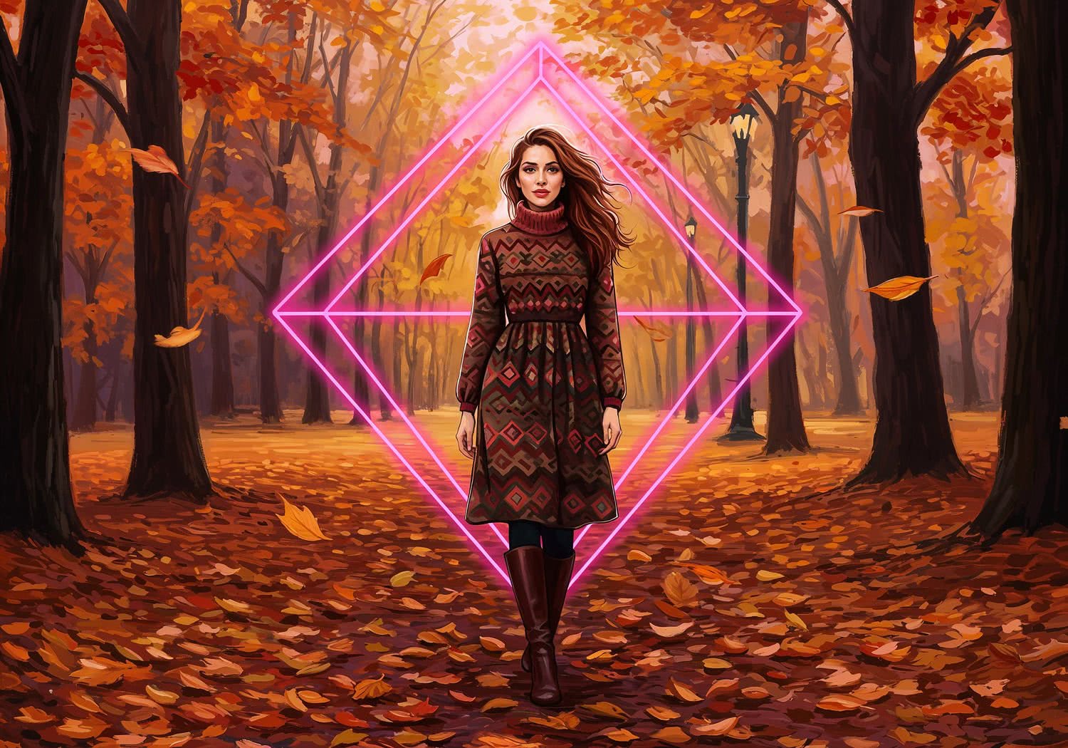 Ilustracja Moda i Styl