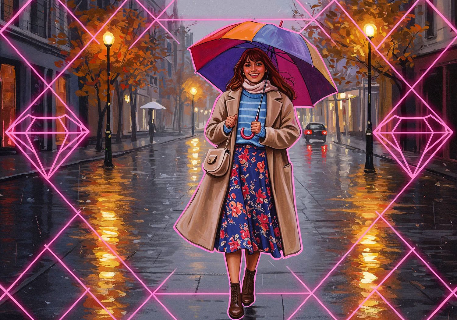 Ilustracja Moda i Styl