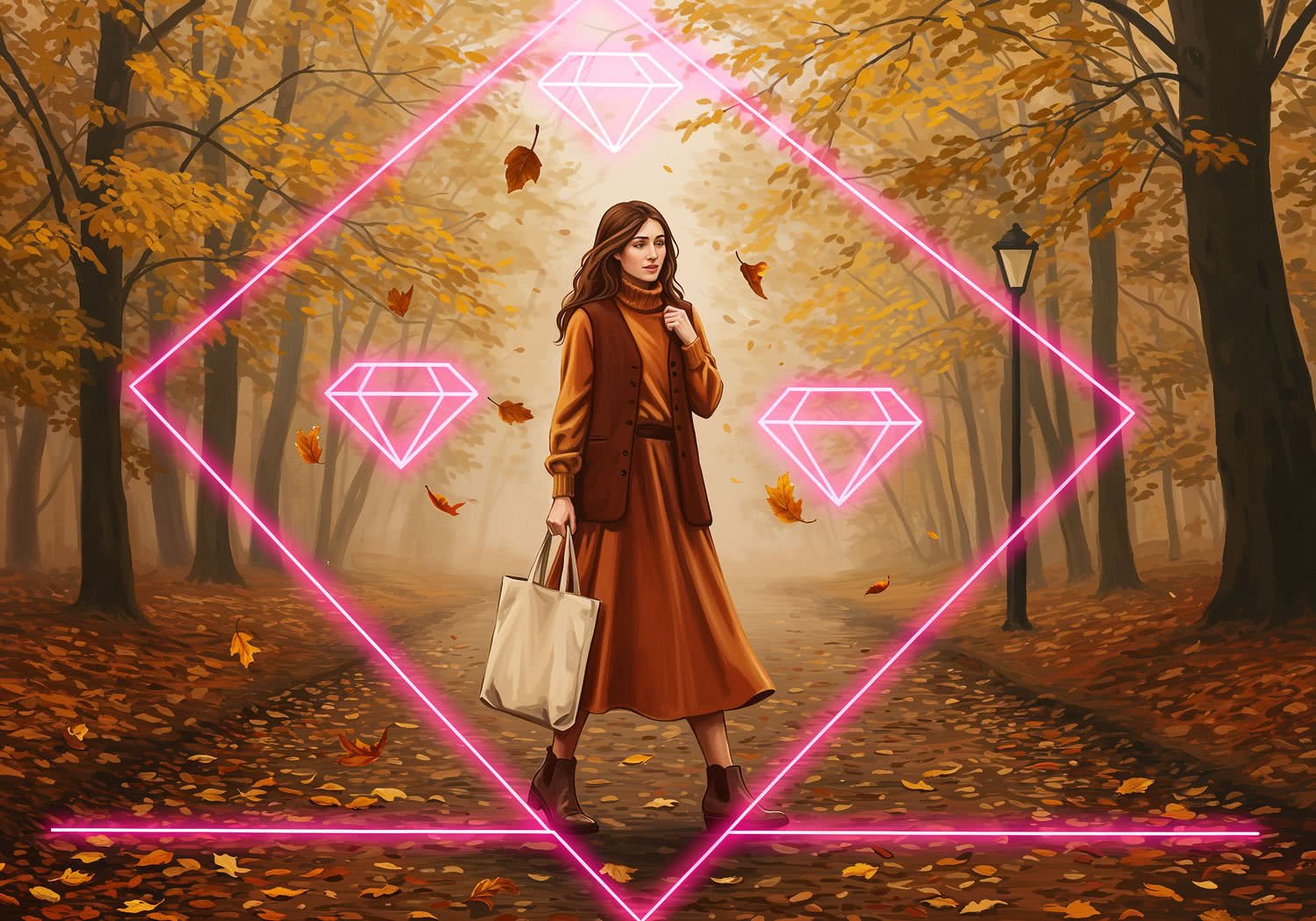 Ilustracja Moda i Styl