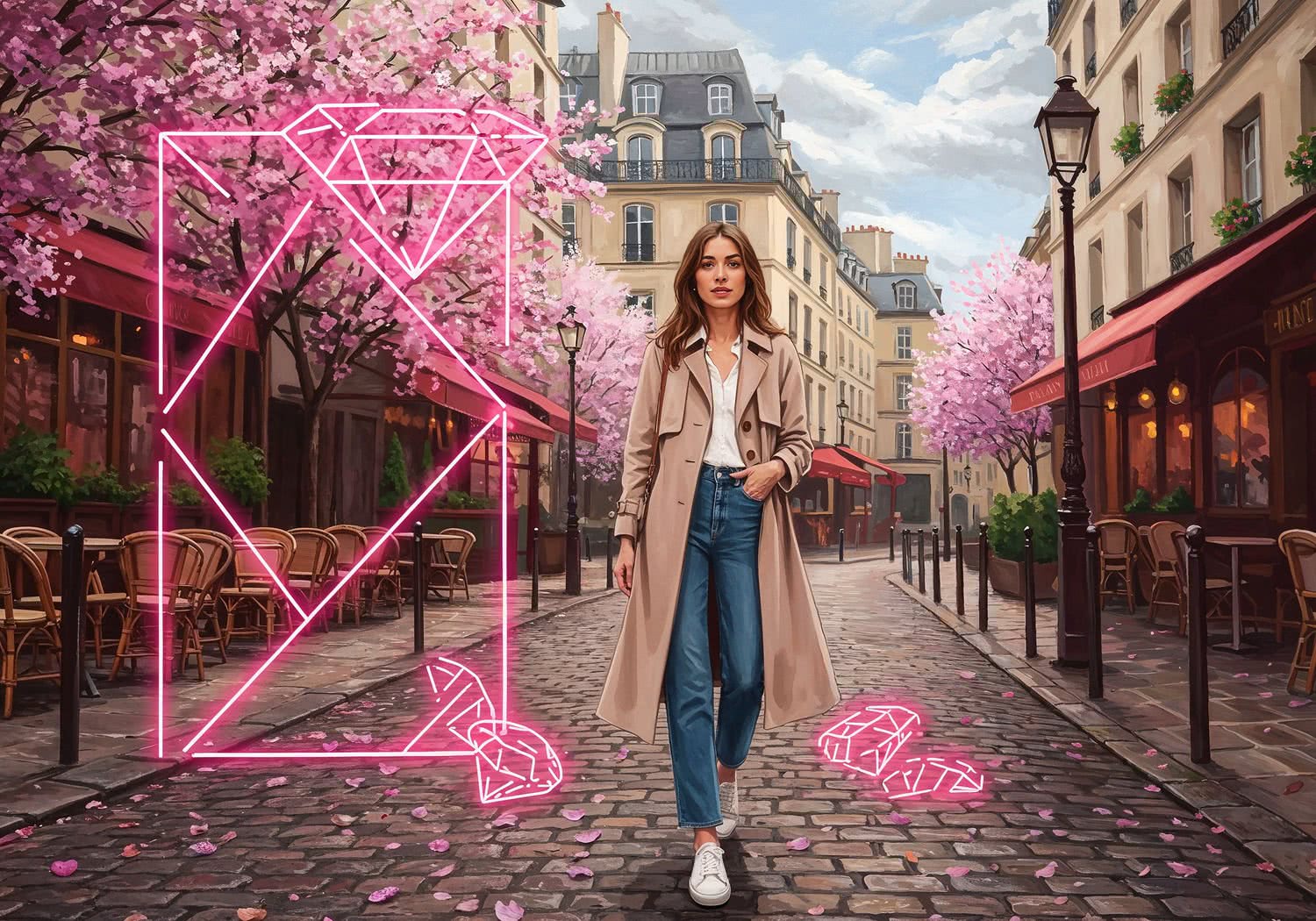 Ilustracja Moda i Styl