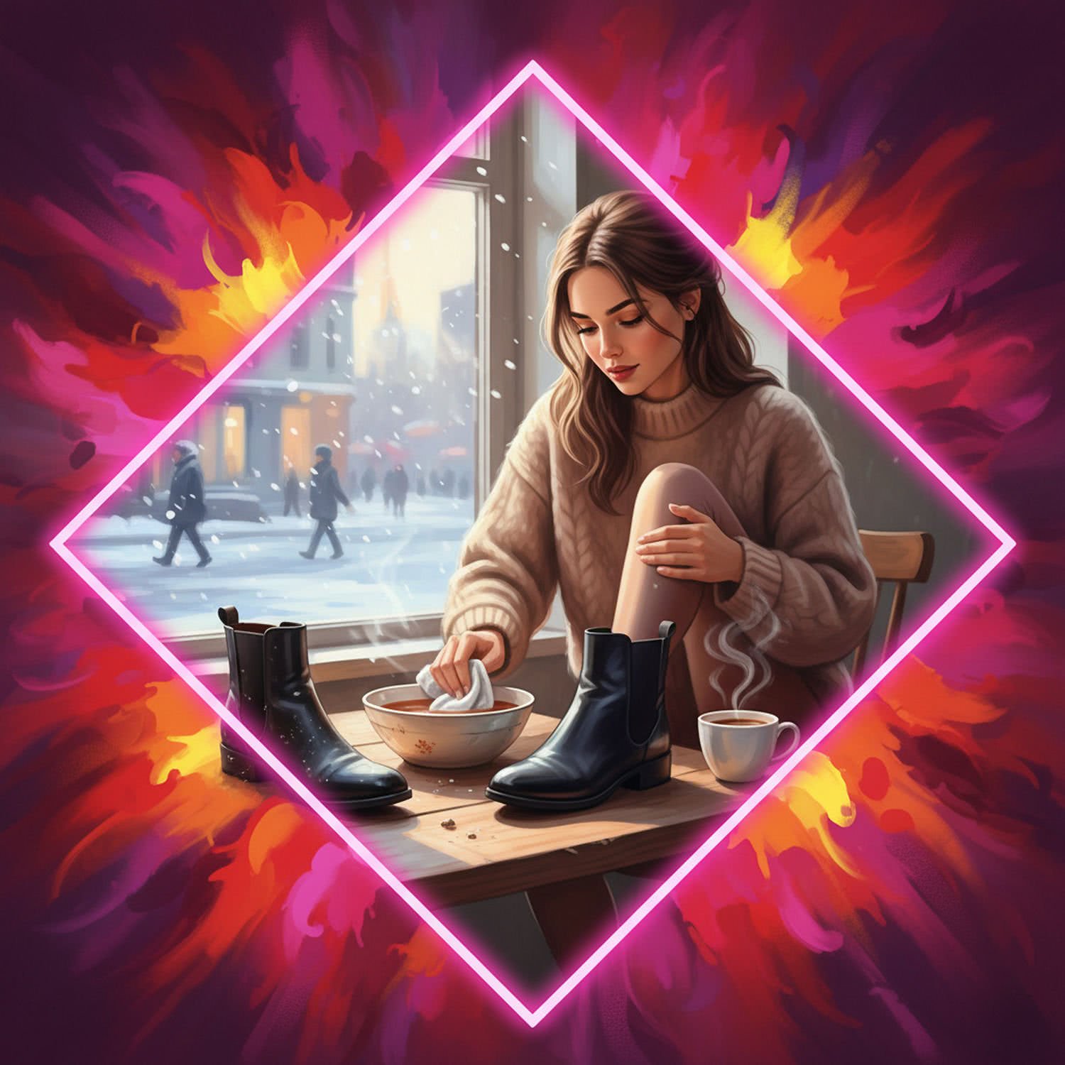 Ilustracja Moda i Styl