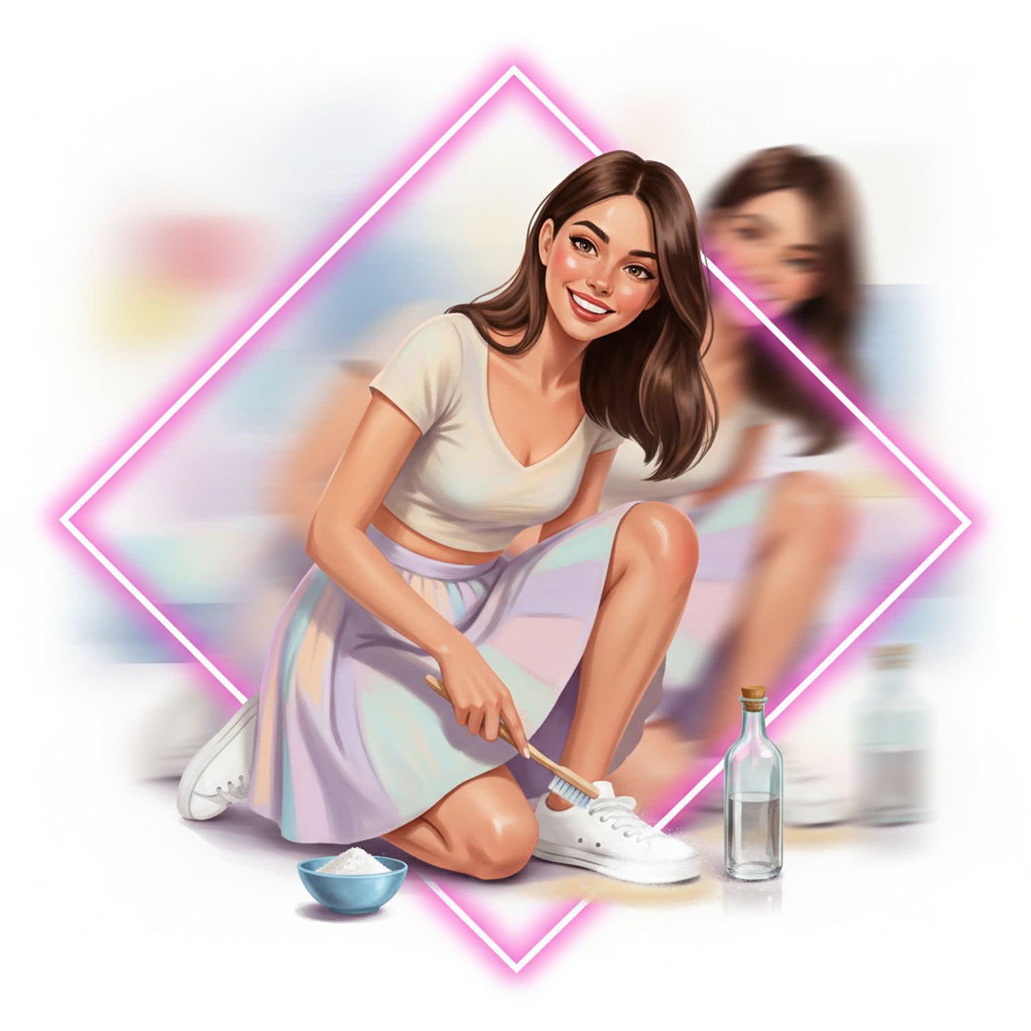 Ilustracja Moda i Styl