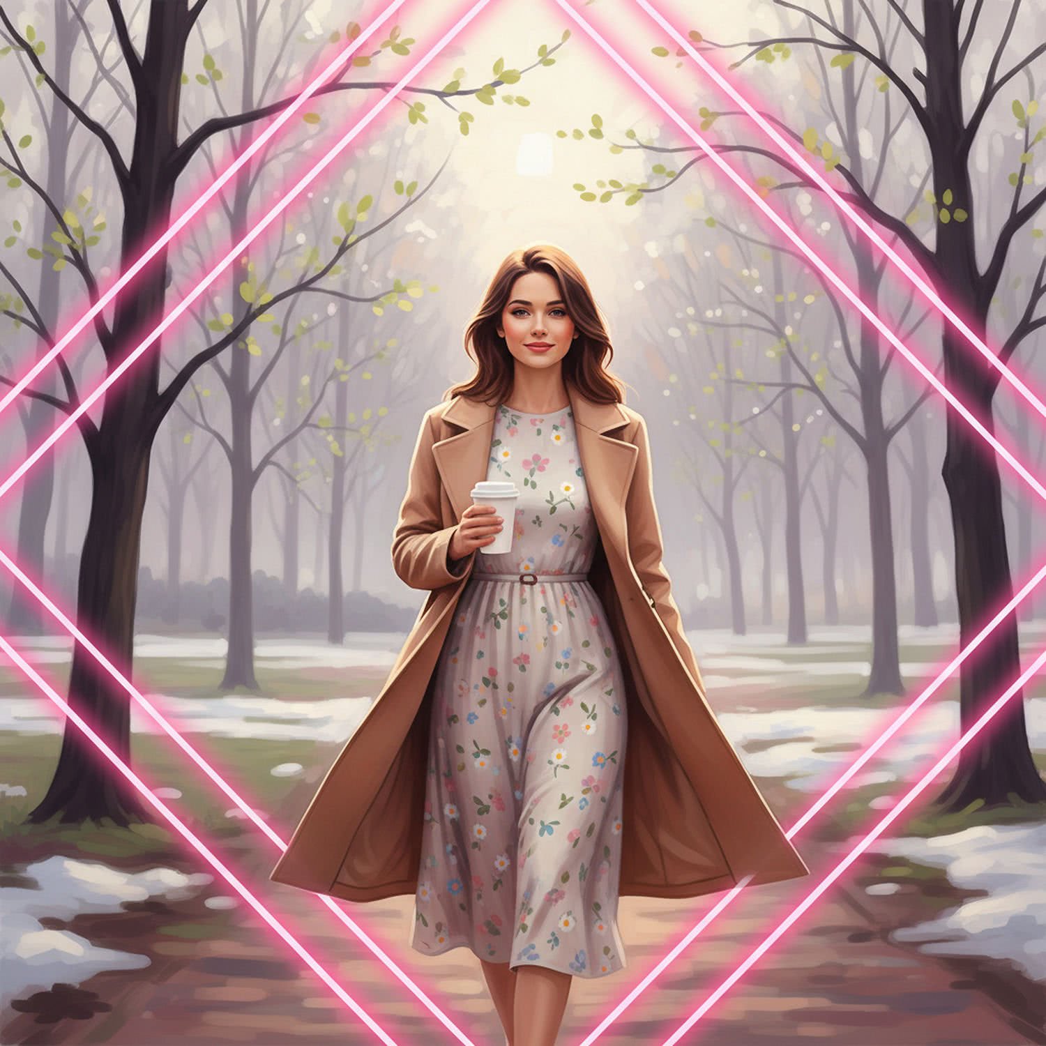 Ilustracja Moda i Styl