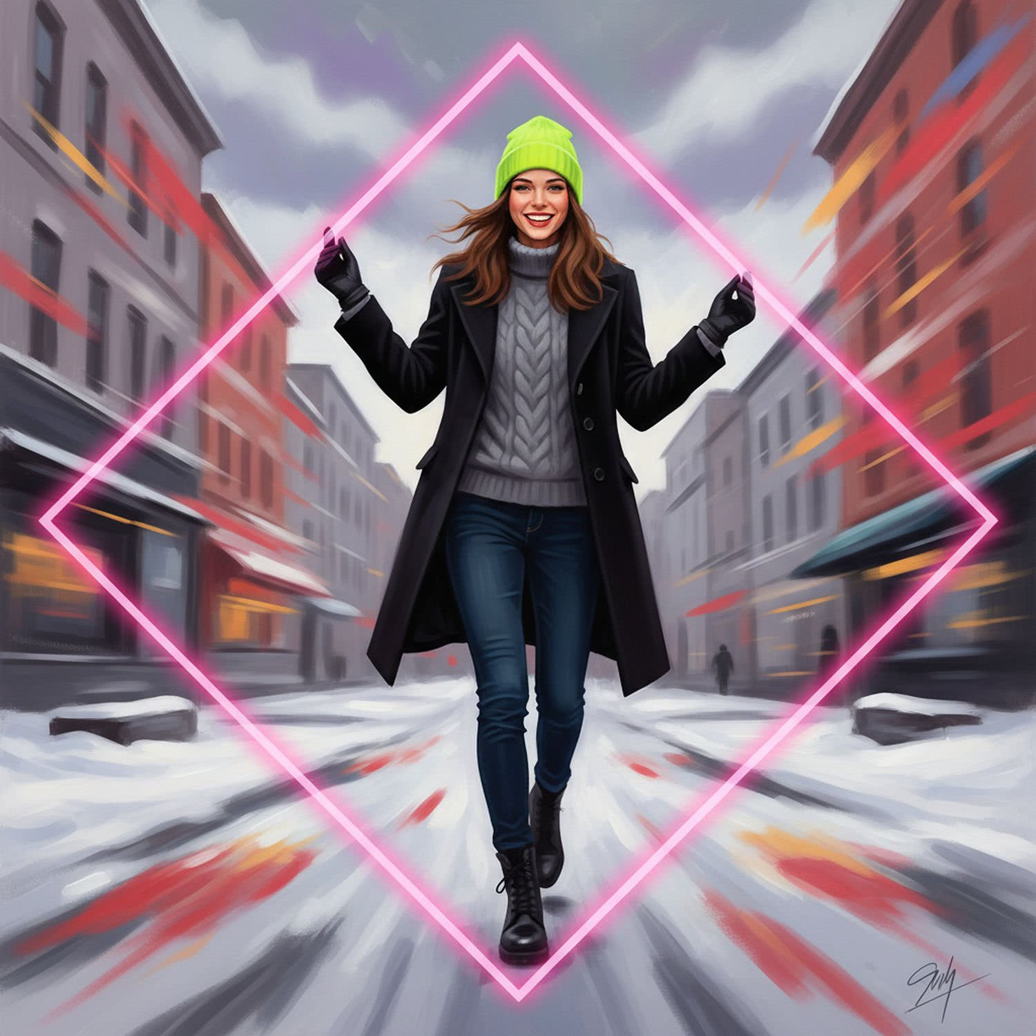 Ilustracja Moda i Styl