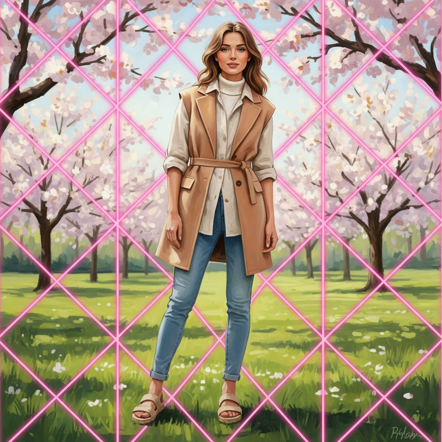 Ilustracja Moda i Styl