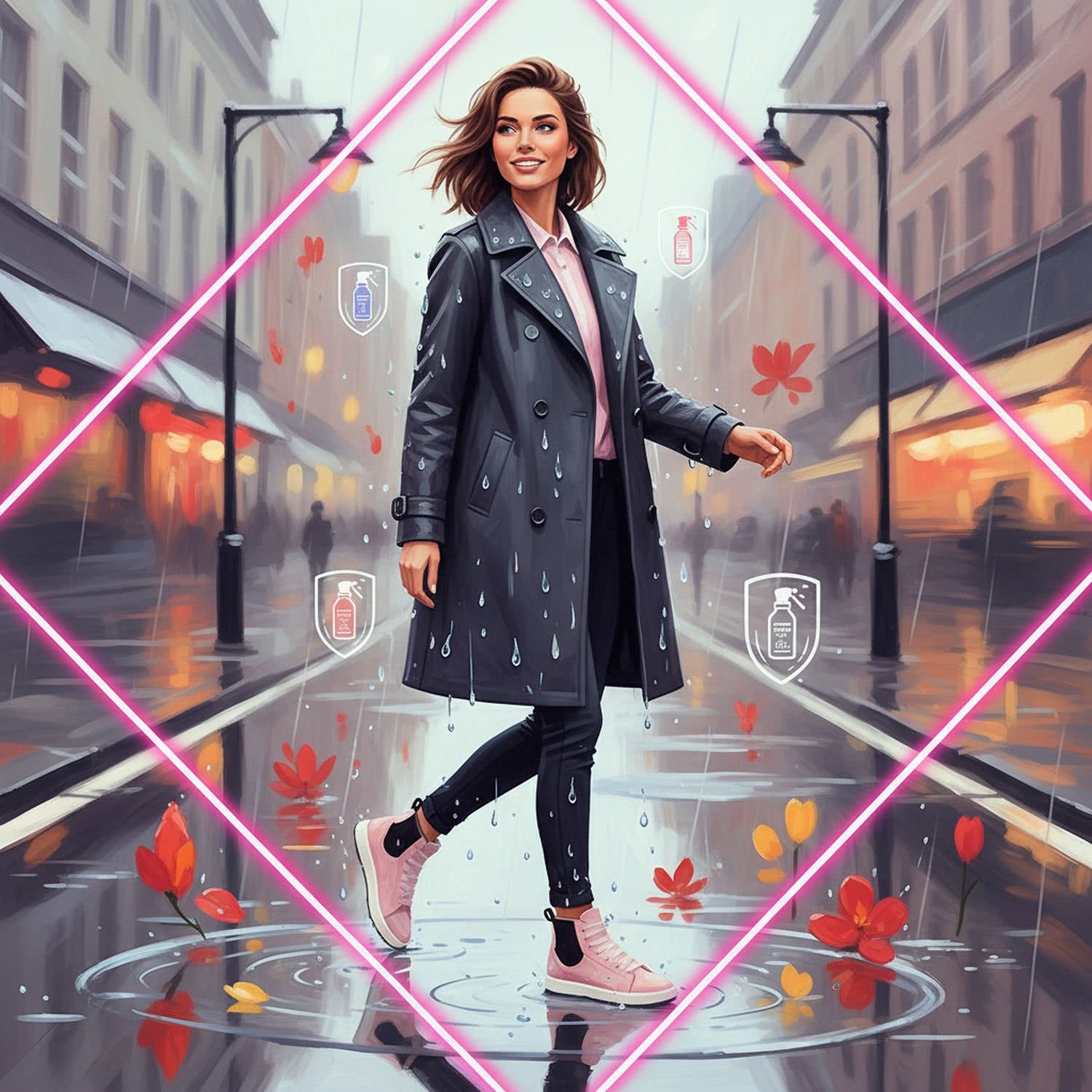 Ilustracja Moda i Styl