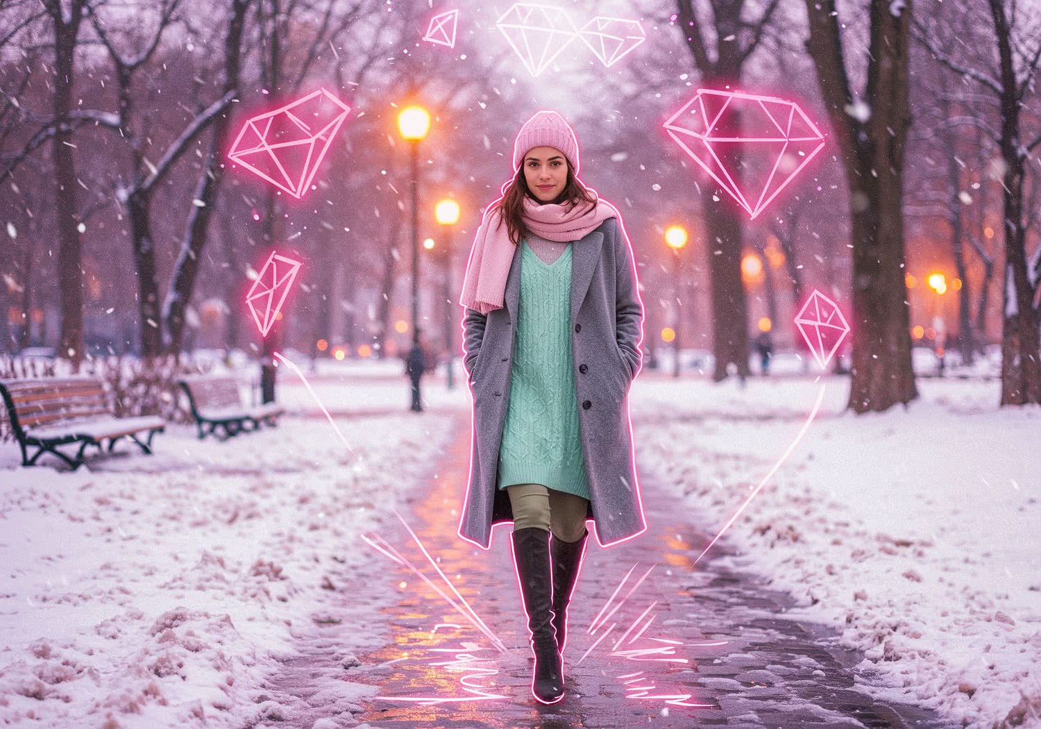 Ilustracja Moda i Styl