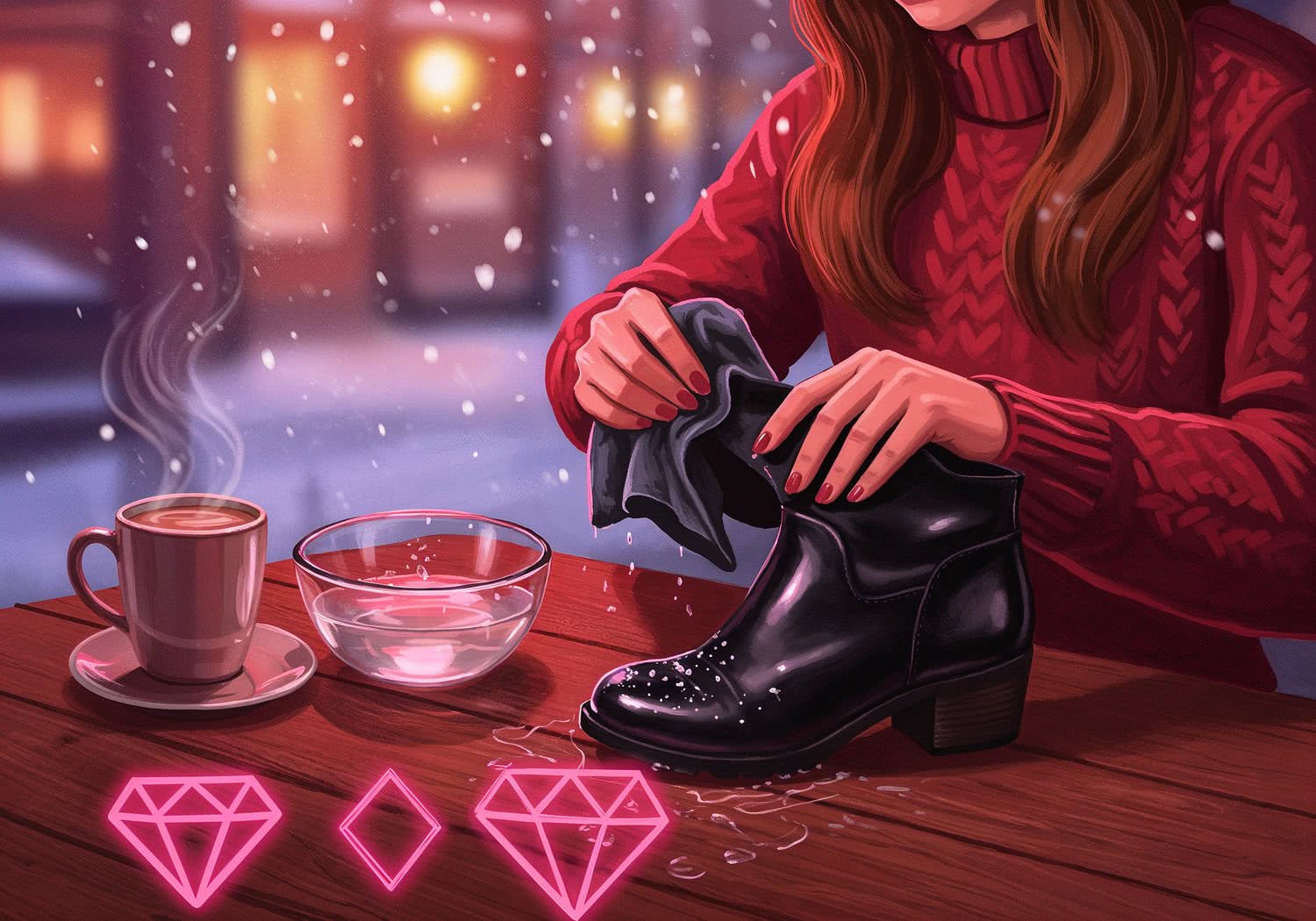 Ilustracja Moda i Styl