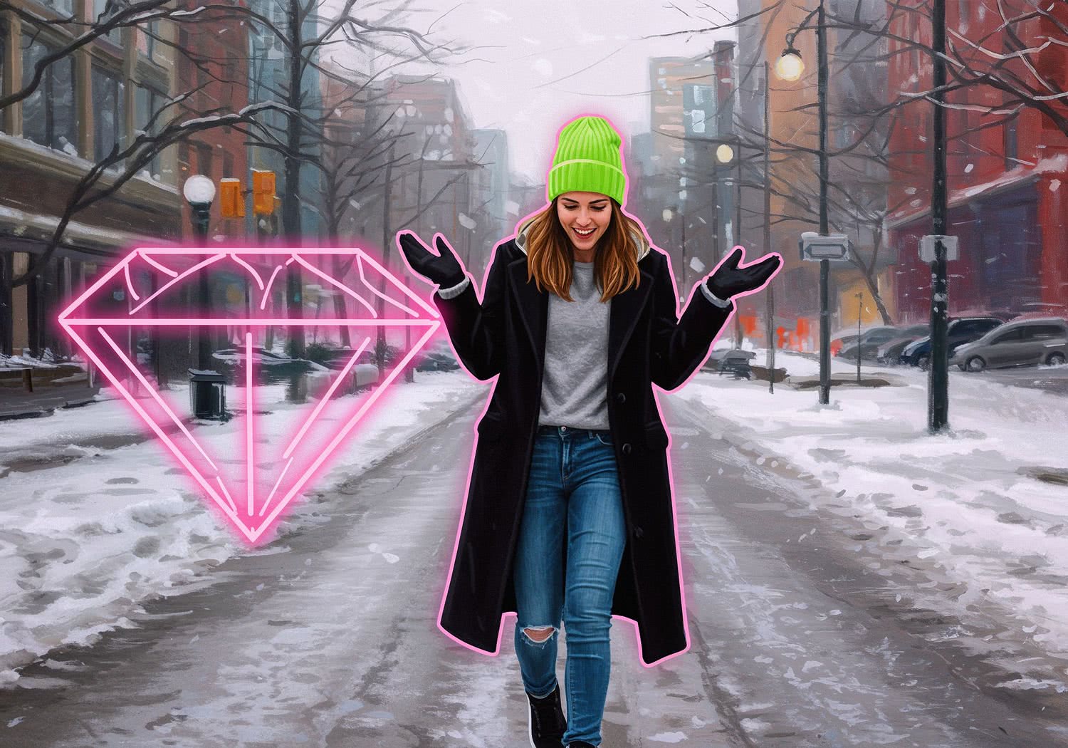 Ilustracja Moda i Styl