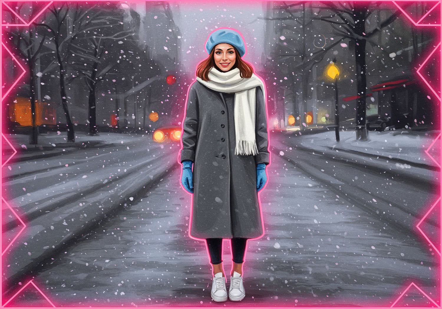 Ilustracja Moda i Styl