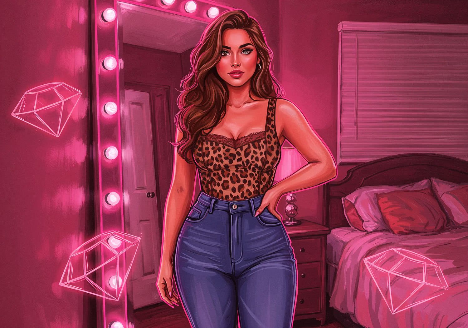 Ilustracja Moda i Styl