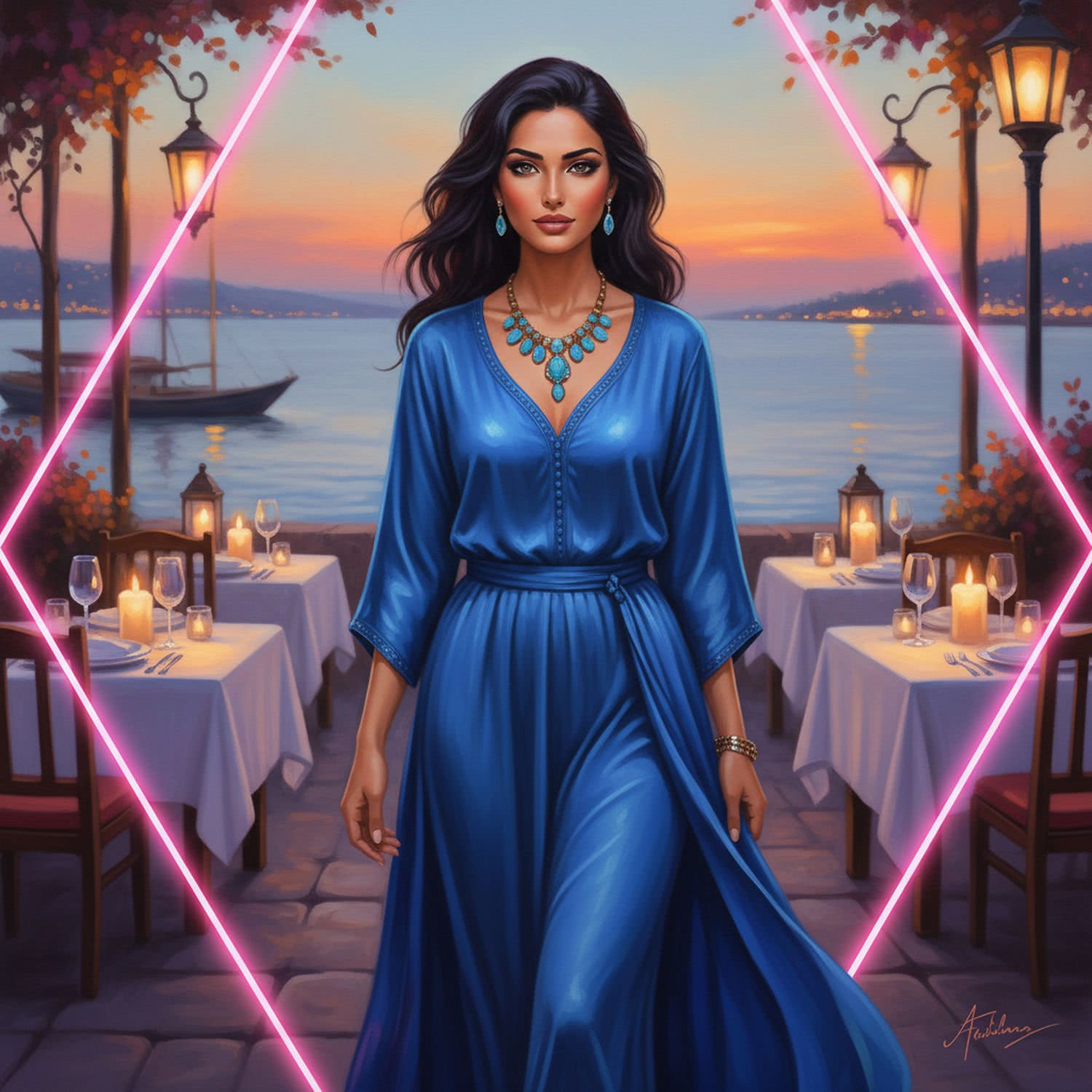 Ilustracja Moda i Styl - Amareldin.PL
