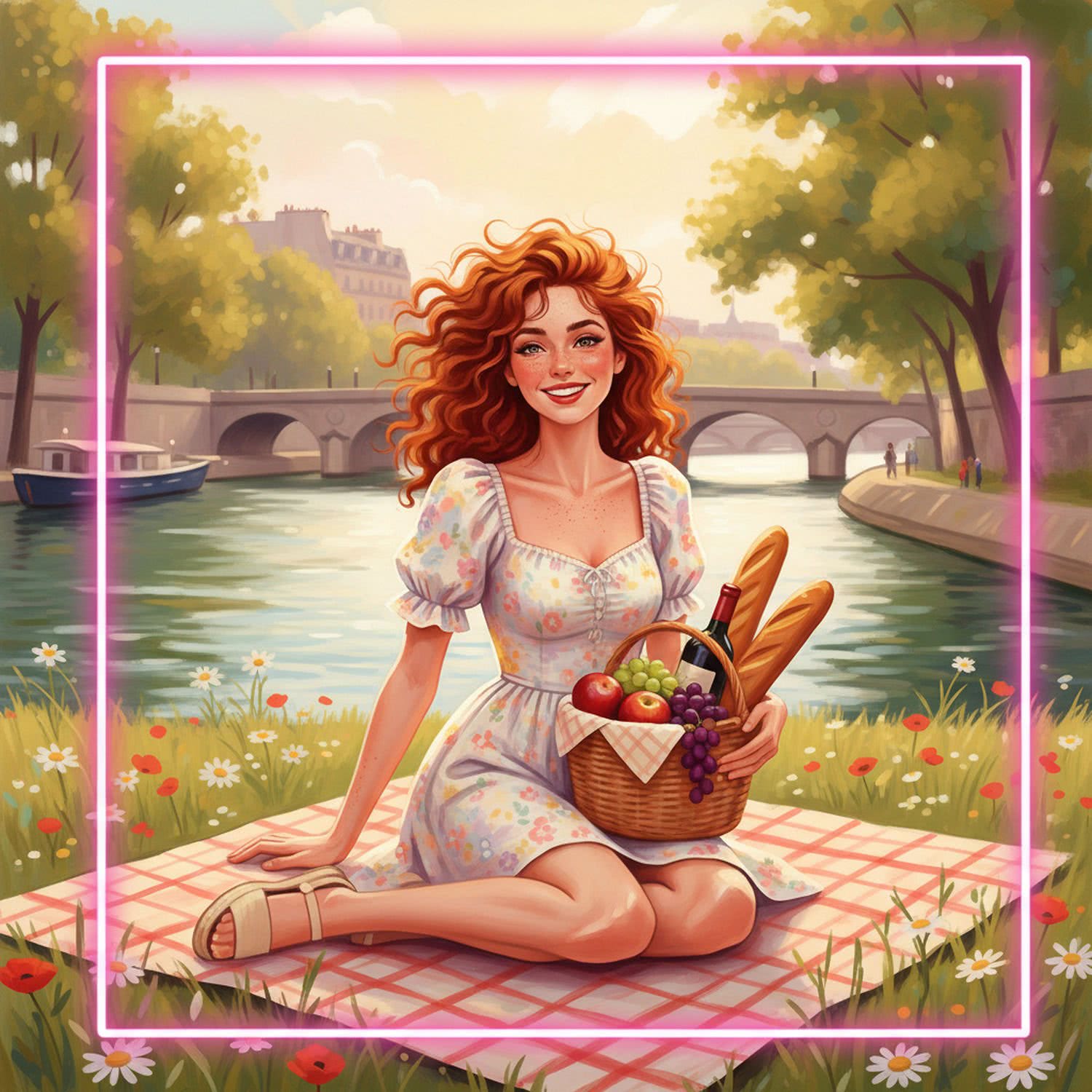 Ilustracja Moda i Styl - Amareldin.PL