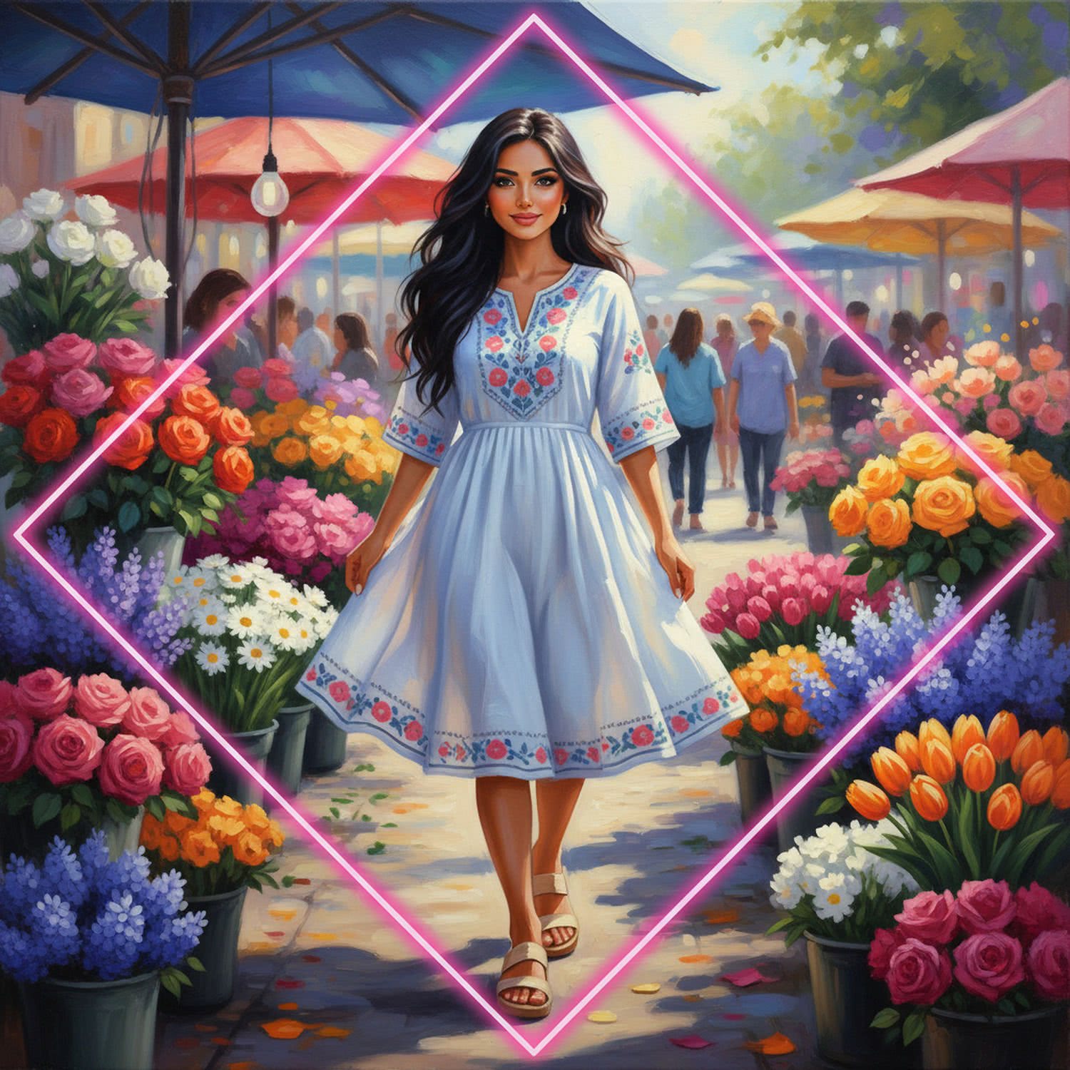 Ilustracja Moda i Styl - Amareldin.PL