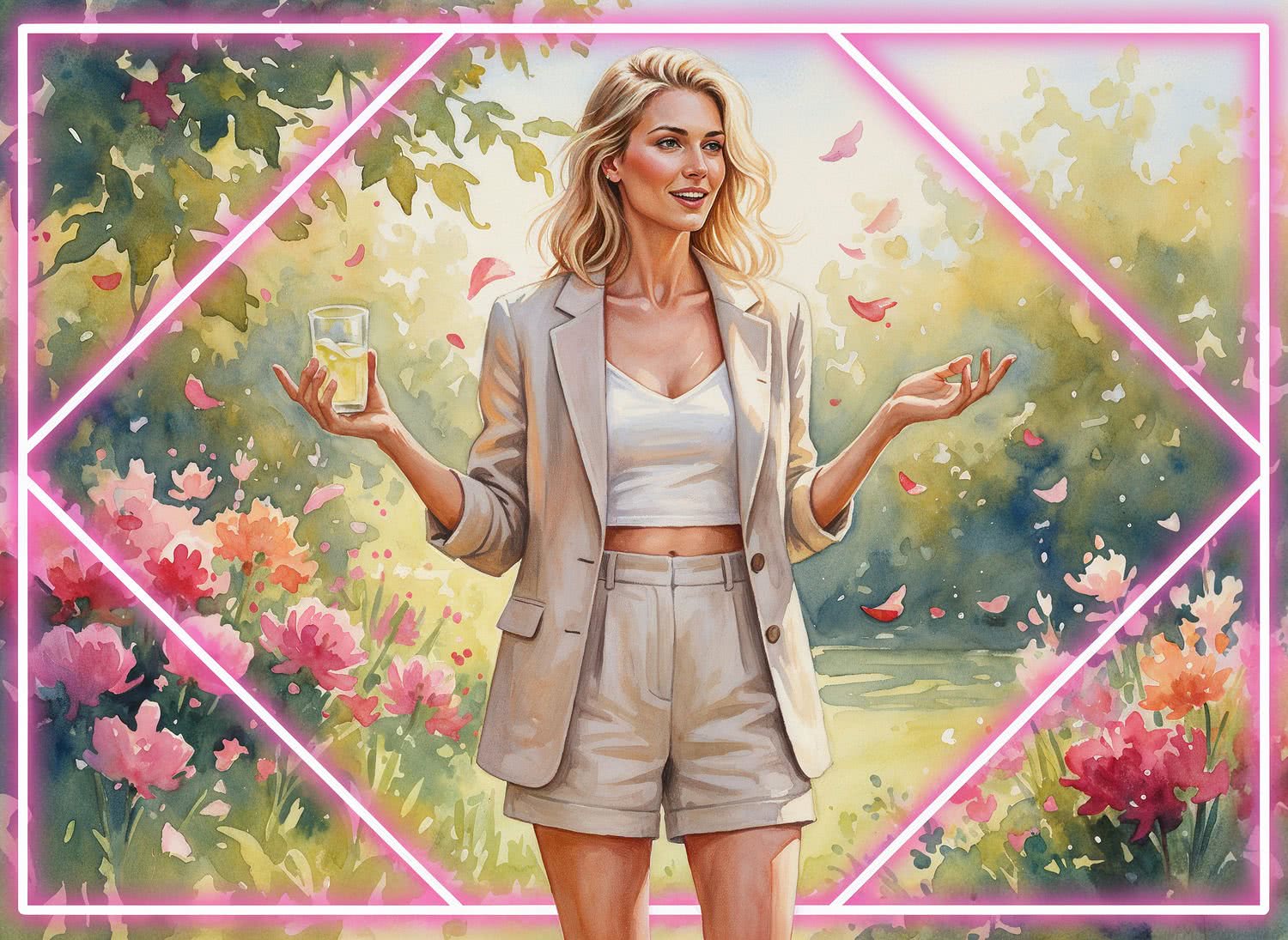 Ilustracja Moda i Styl - Amareldin.PL