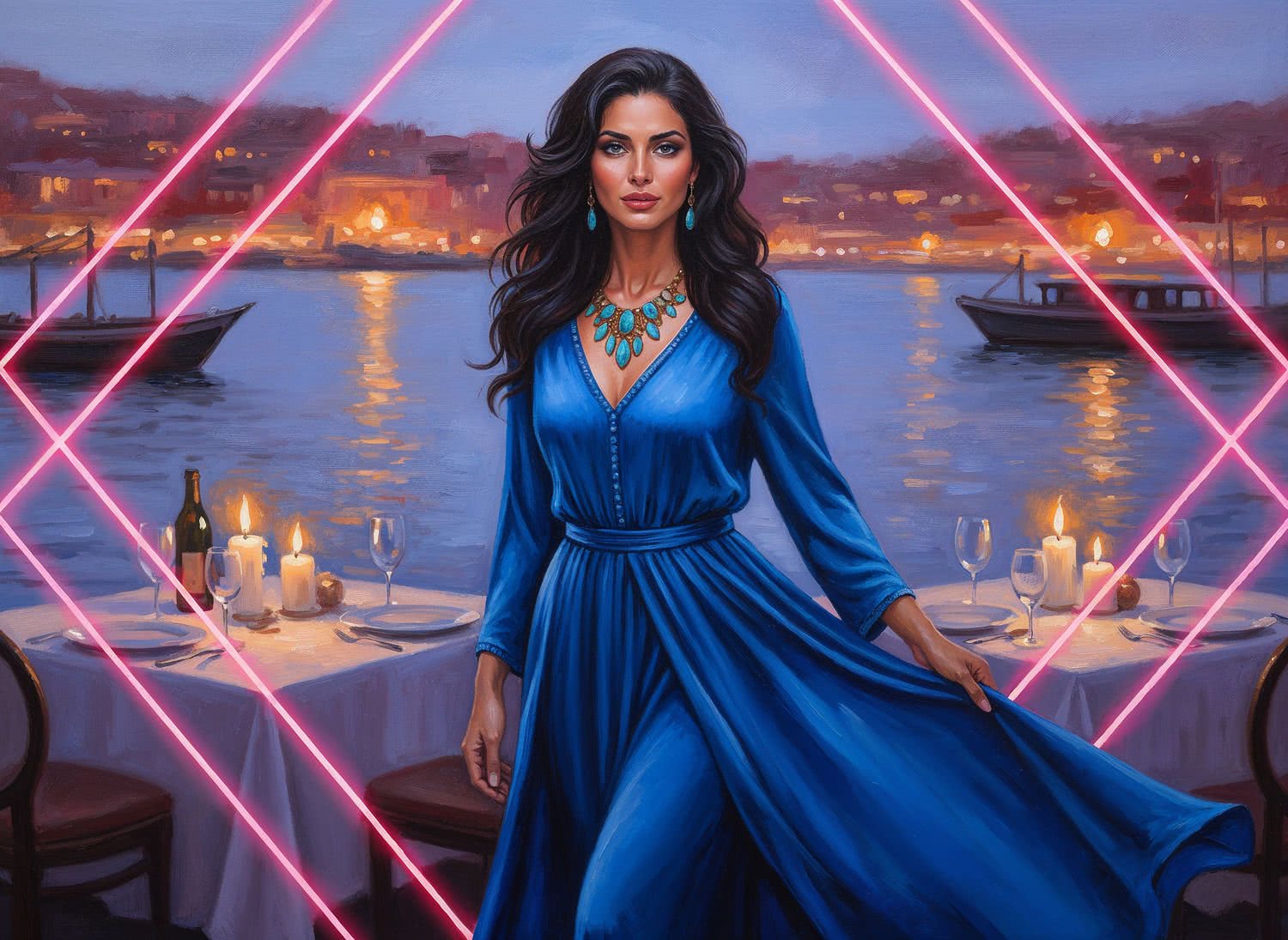 Ilustracja Moda i Styl - Amareldin.PL