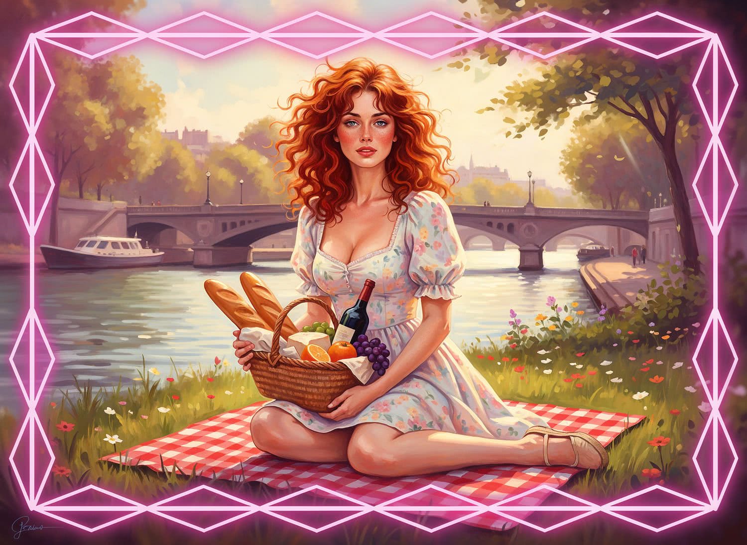 Ilustracja Moda i Styl - Amareldin.PL