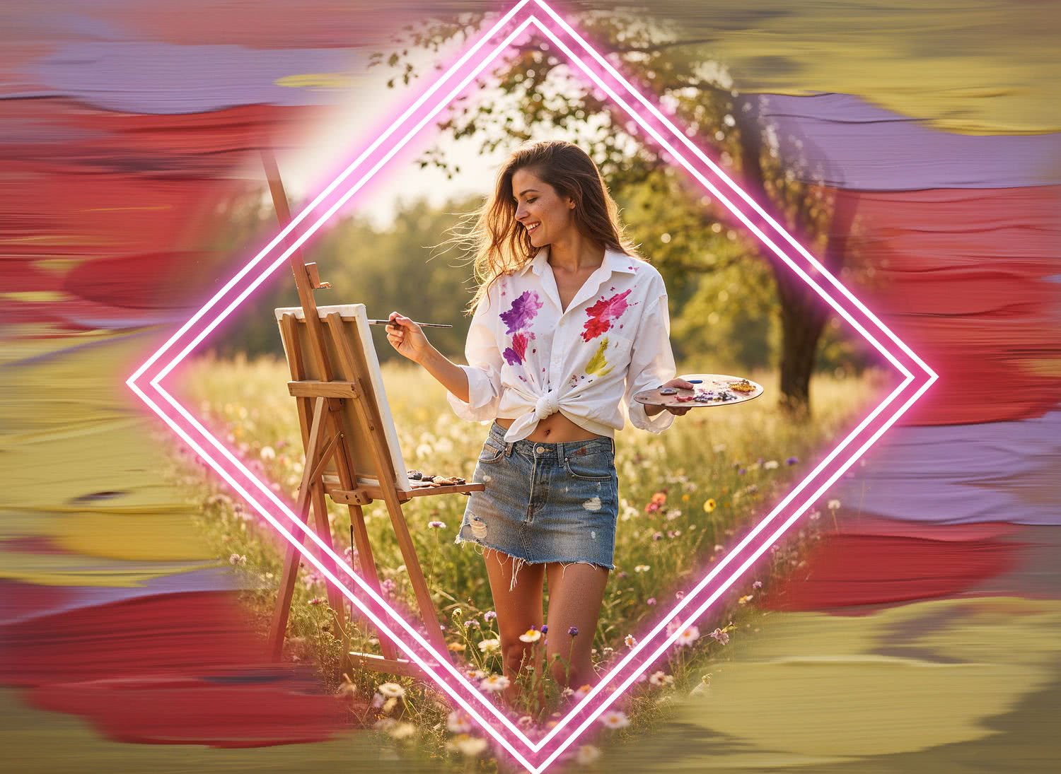 Ilustracja Moda i Styl - Amareldin.PL