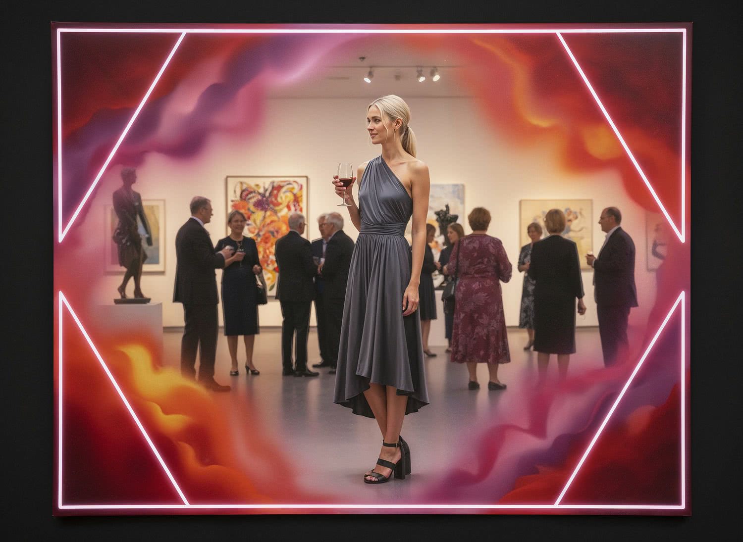 Ilustracja Moda i Styl - Amareldin.PL