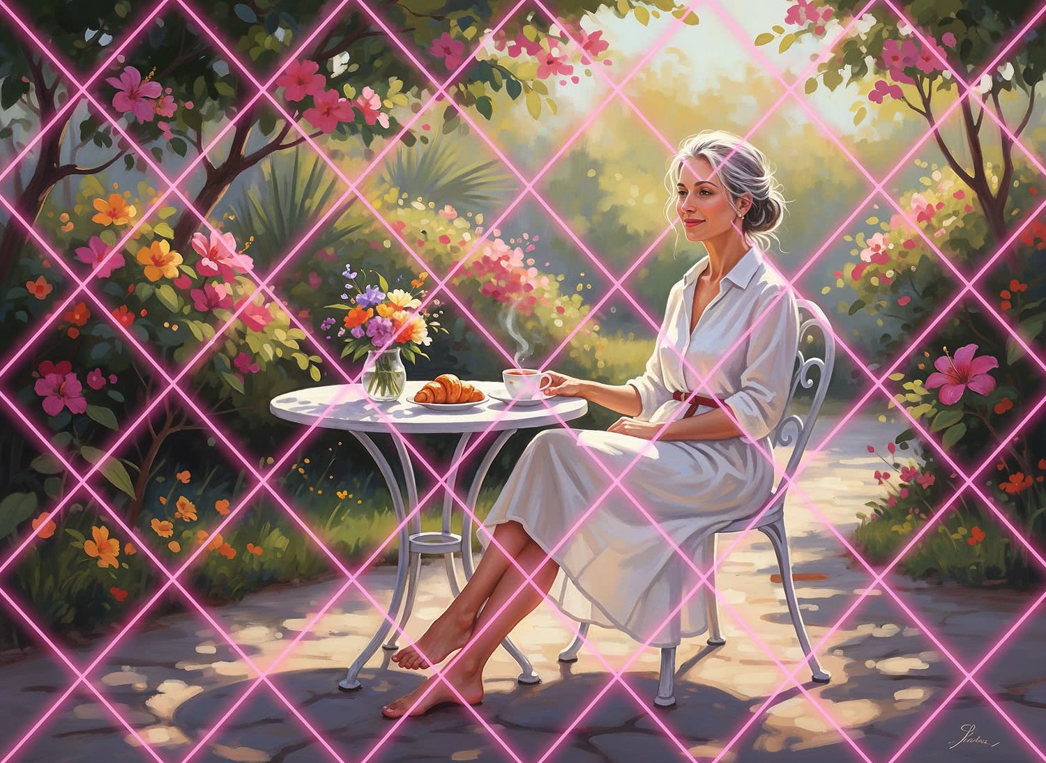 Ilustracja Moda i Styl - Amareldin.PL