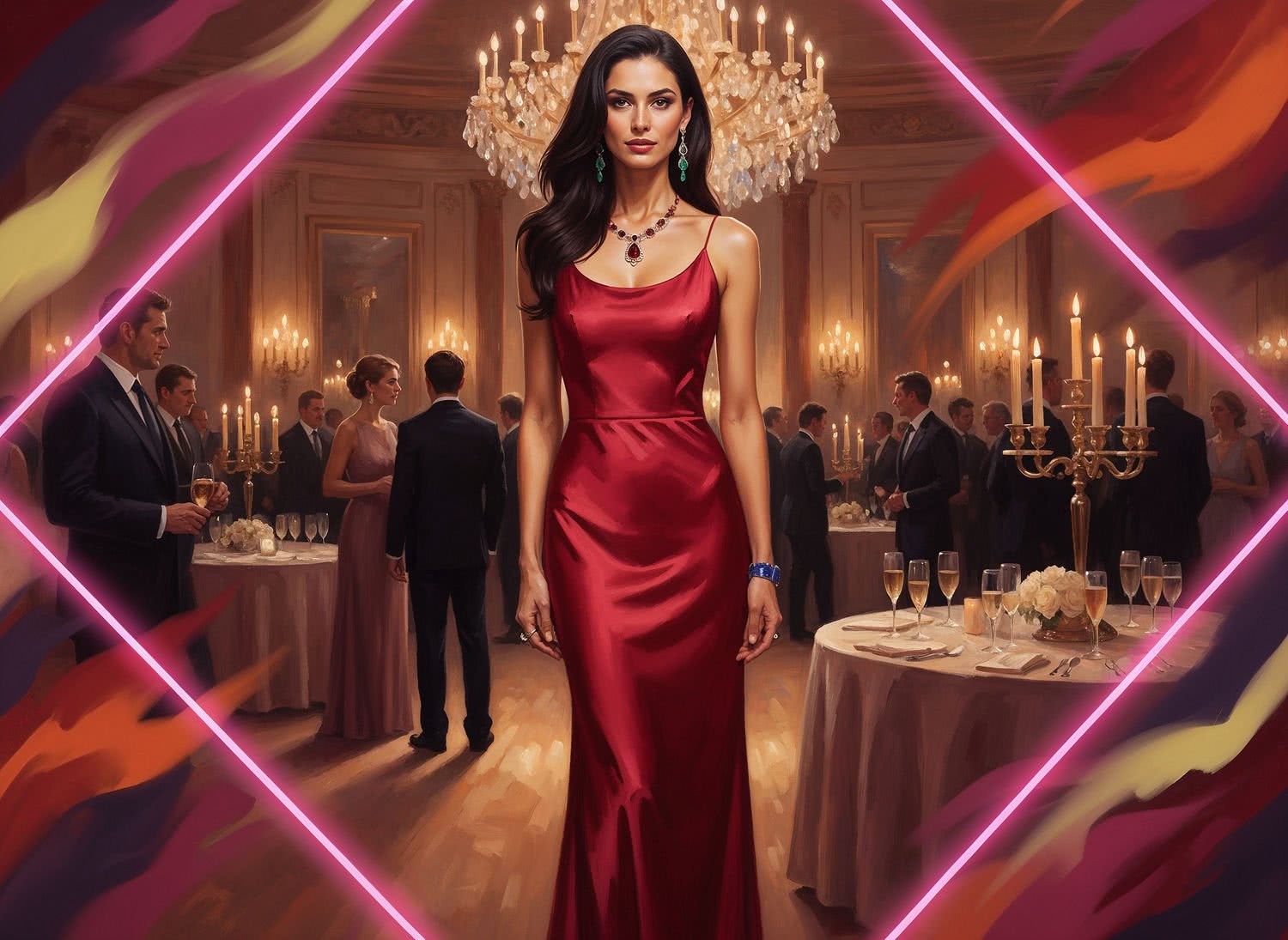 Ilustracja Moda i Styl - Amareldin.PL