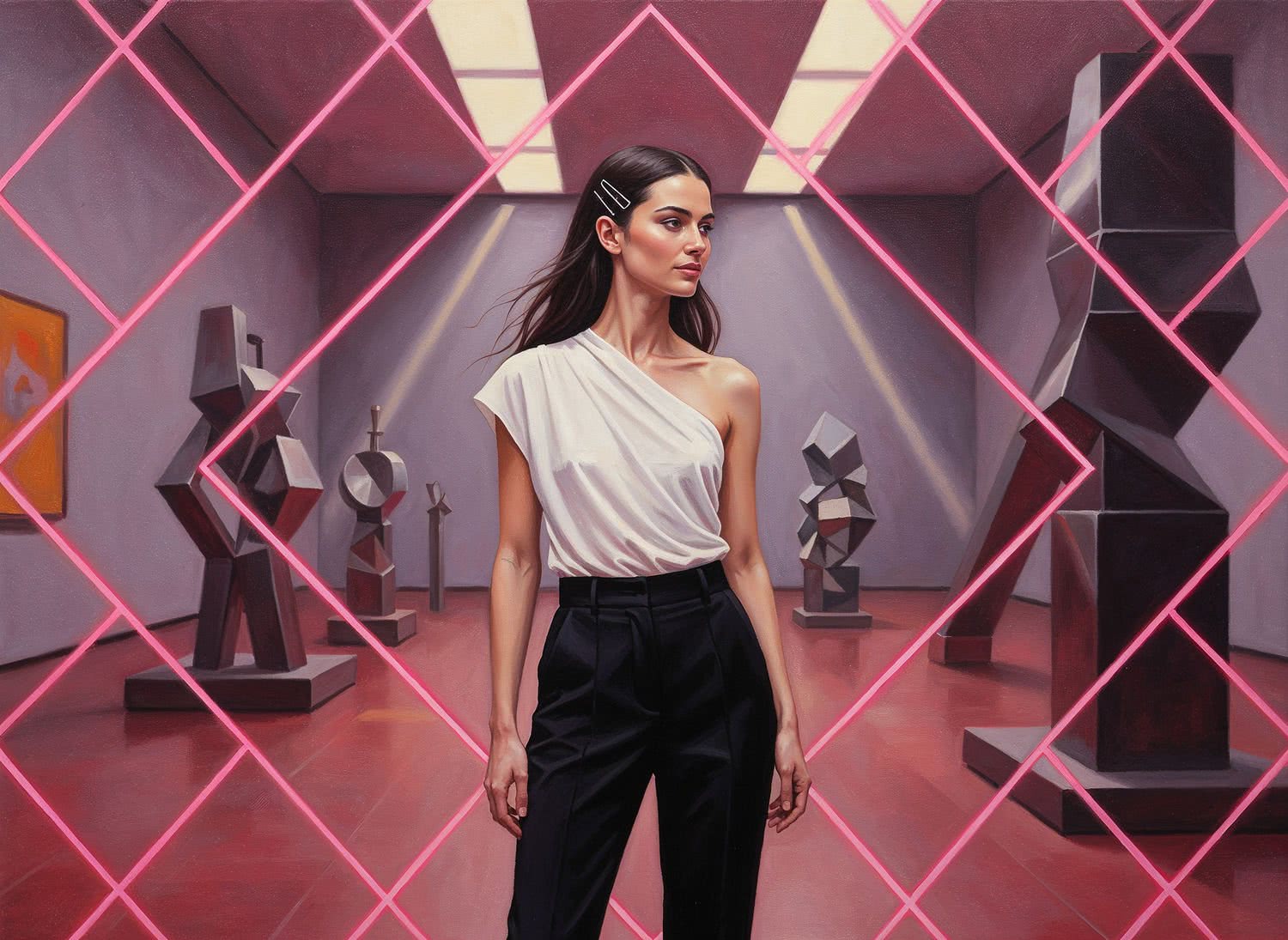 Ilustracja Moda i Styl - Amareldin.PL