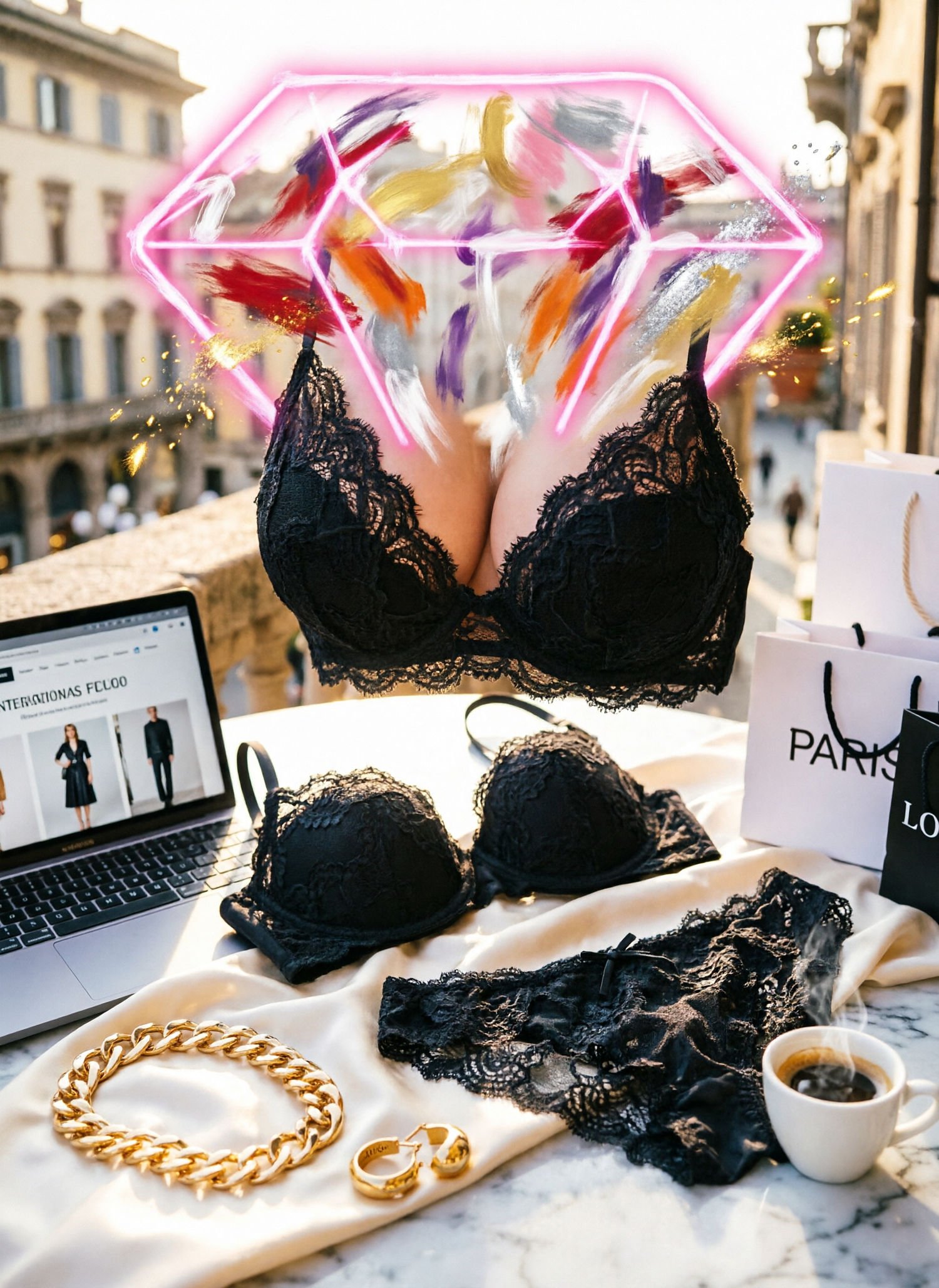 Ilustracja Temat: Moda i Styl - Amareldin.PL