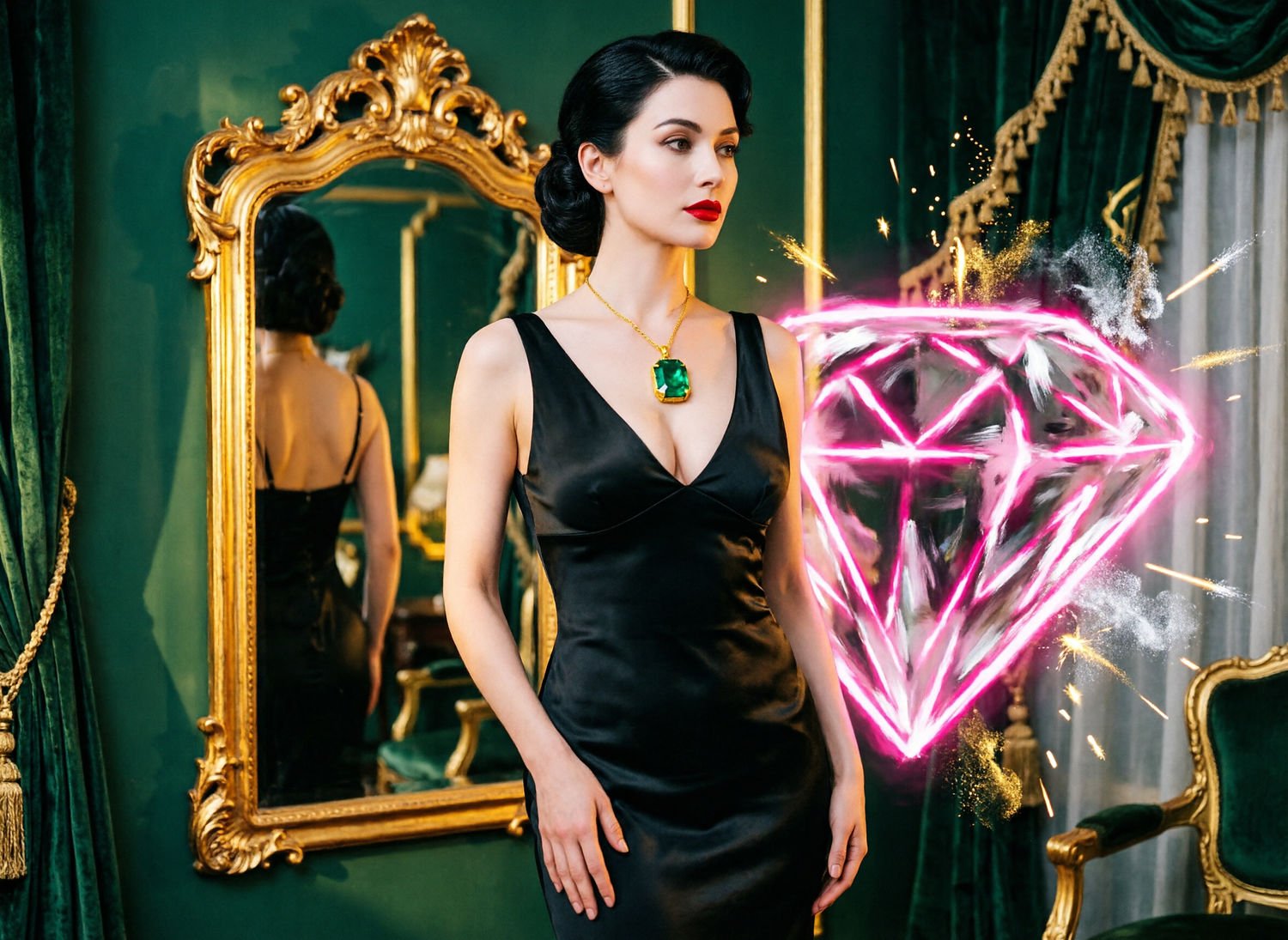Ilustracja Temat: Moda i Styl - Amareldin.PL